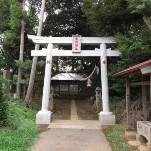 平塚鳥見神社鳥居