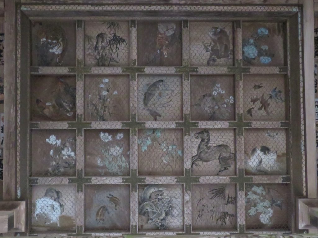 村田香谷の天井画