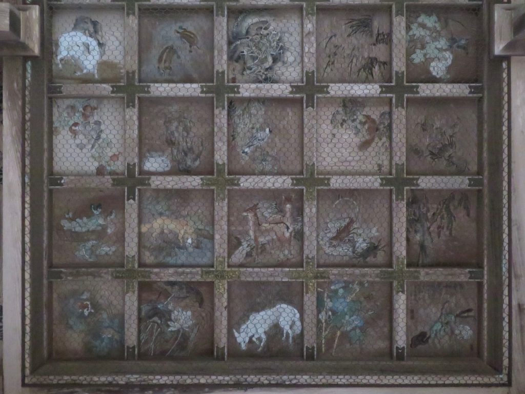 村田香谷の天井画