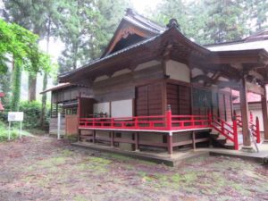 月夜野神社社殿