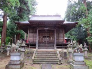 大峰神社拝殿