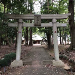 東蕗田天満社鳥居