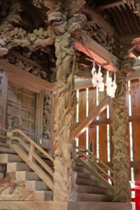 金井神社御本殿向拝