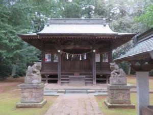 長須八幡香取神社拝殿