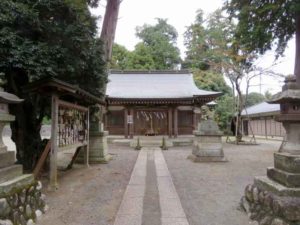 小谷田氷川神社拝殿