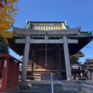 六塚稲荷神社鳥居