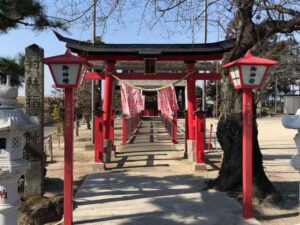 八斗島稲荷神社鳥居