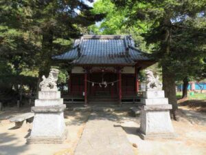 上野國八乃宮 火雷神社拝殿