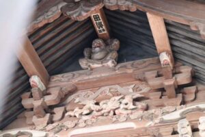土生神社御本殿妻飾り