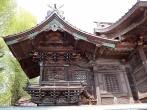 伊勢崎神社御本殿左面