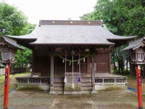 篠津久伊豆神社拝殿