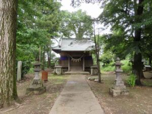 岡部神社拝殿