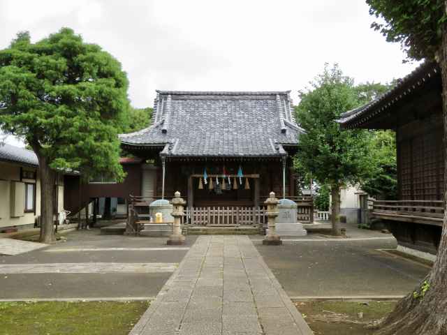 赤塚諏訪神社拝殿