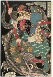 宮本武蔵のワニザメ退治