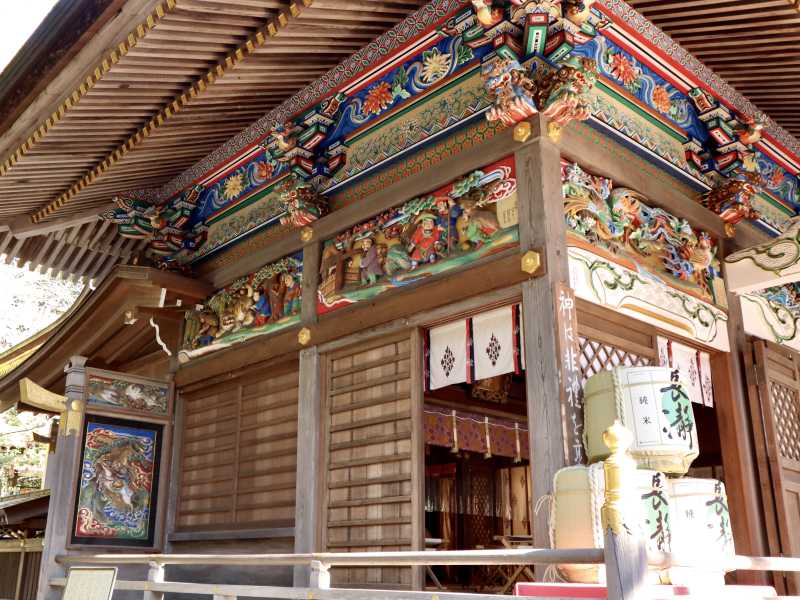 宝登山神社拝殿