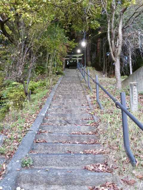 三島神社参道階段