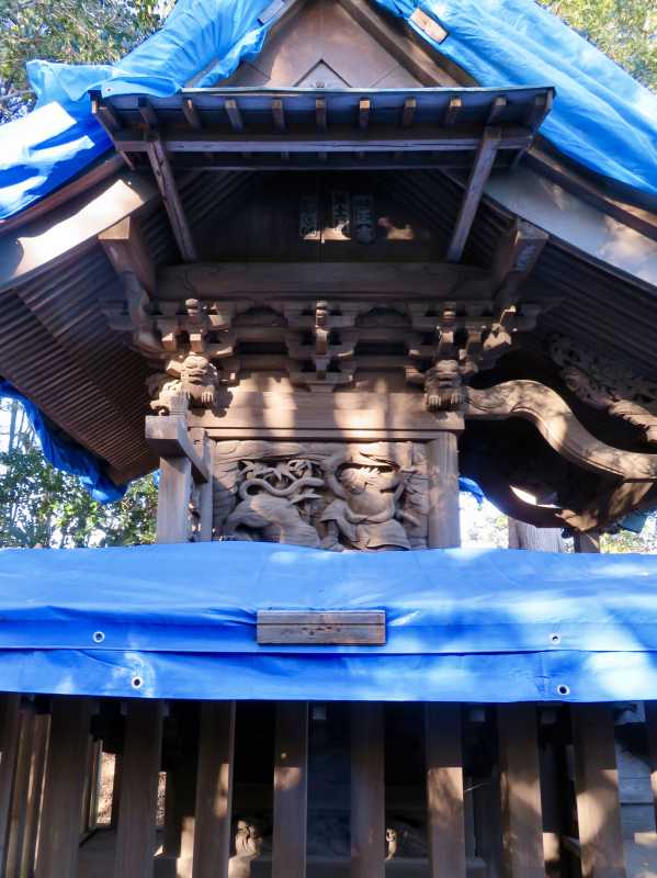 熊野神社御本殿左面