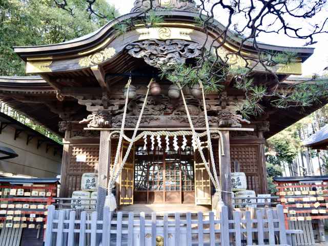 拝島日吉神社拝殿