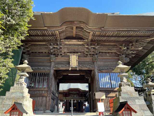 産泰神社神門