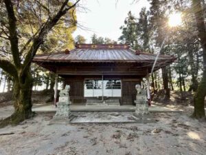 西野神社拝殿