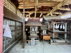 武尊神社と築地神社