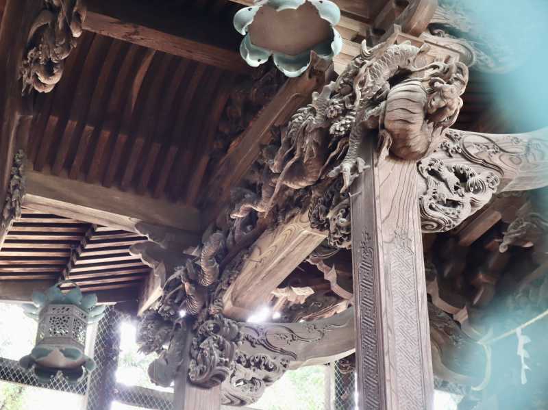 飛川神社御本殿向拝