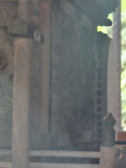 若宮神社御本殿背面