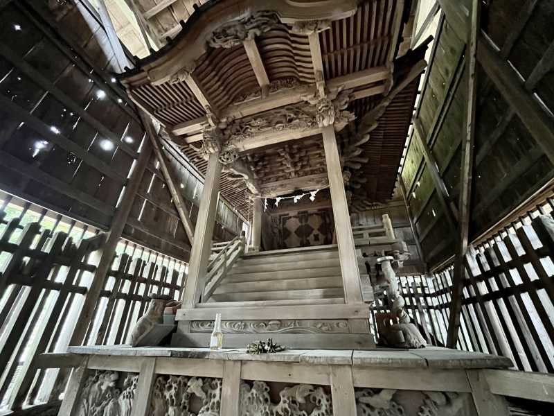 高下諏訪神社御本殿