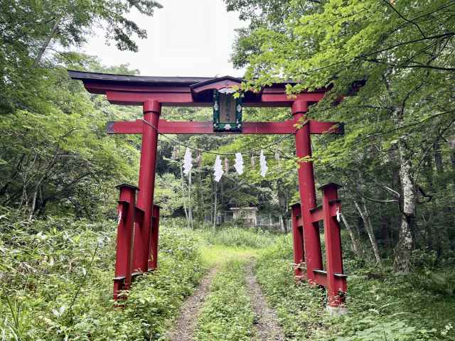 蚕稲荷大神鳥居