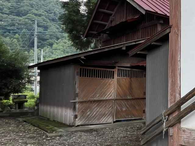 上久屋神社御本殿覆屋隣建物