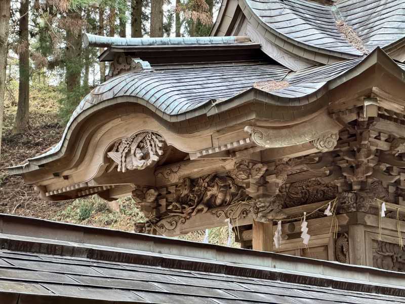 伊勢神社御本殿向拝