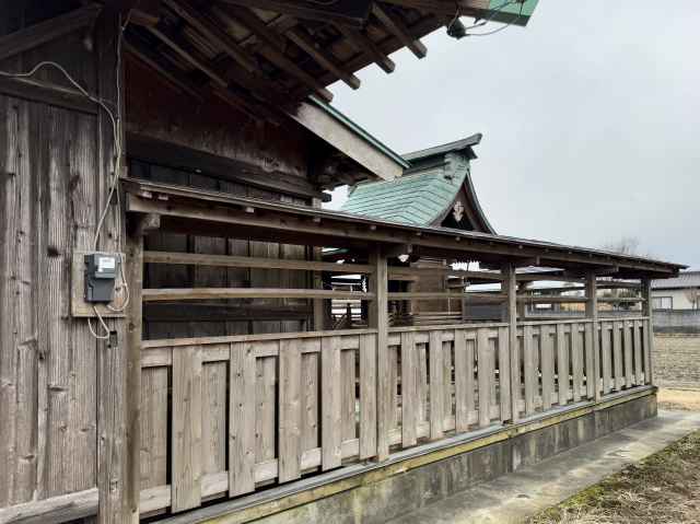 静神社御本殿玉垣