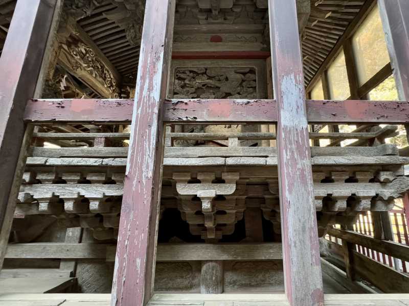 厳島神社御本殿右面