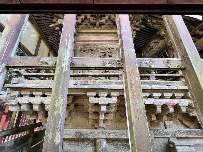 厳島神社御本殿左面