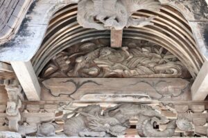 木乃宮神社御本殿向拝