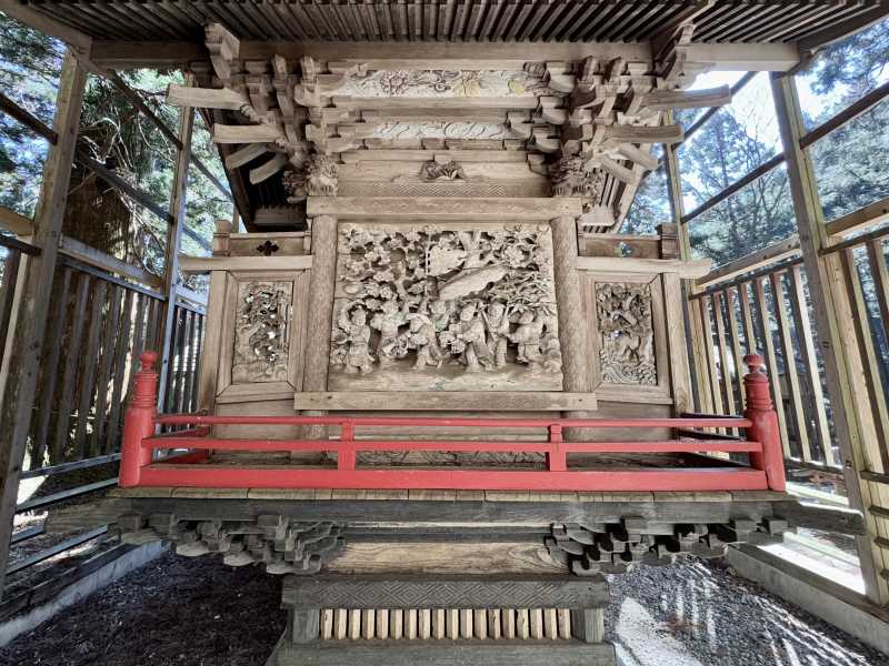 黒保根栗生神社御本殿