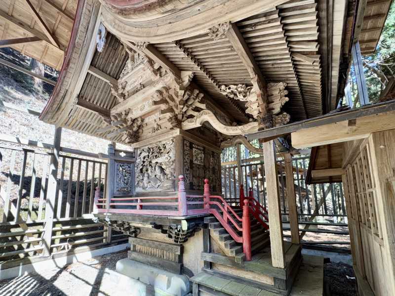 黒保根栗生神社御本殿