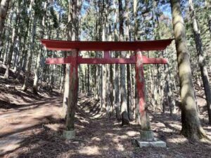 黒保根栗生神社鳥居
