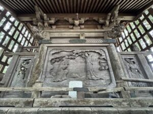 黒川神社御本殿背面