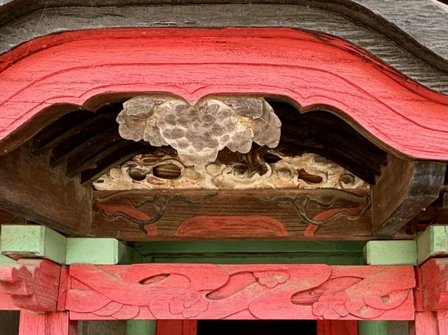 小曽根神社境内社御本殿向拝