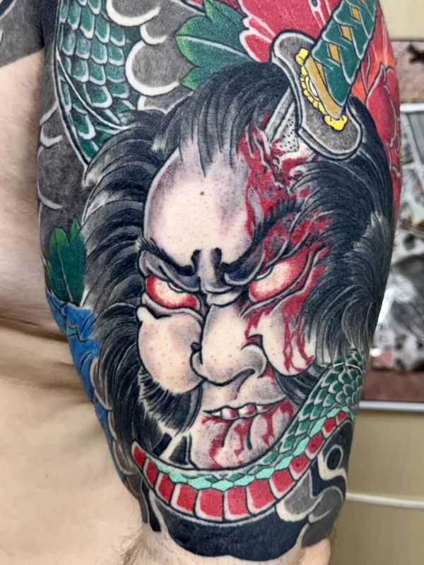 生首