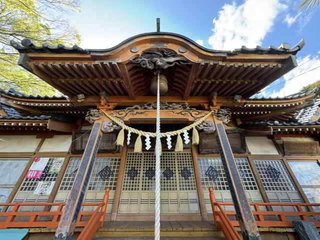 久伊豆神社拝殿向拝