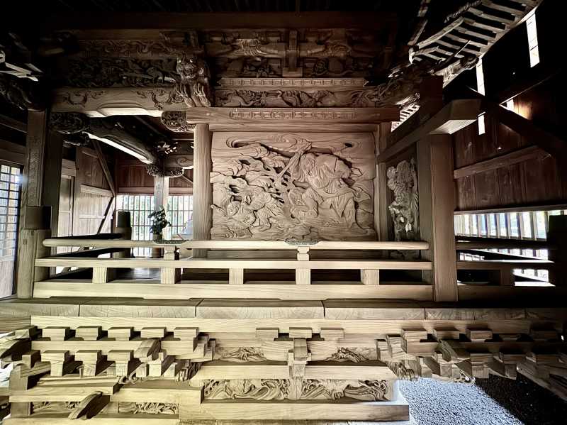 上俣野神社御本殿右面