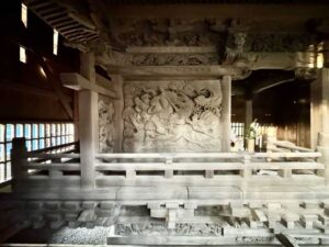 上俣野神社御本殿左面