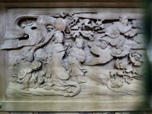 西王母と東方朔