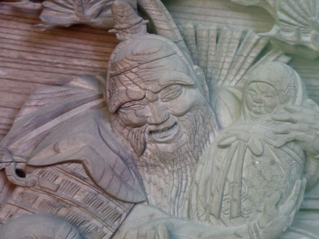 応神天皇を抱く 武内宿禰