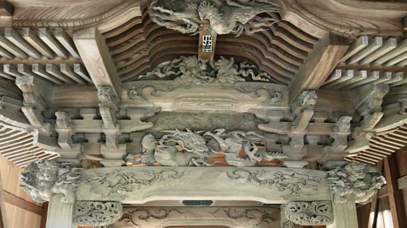 上俣野神社御本殿向拝