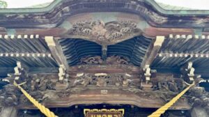 総社神社拝殿向拝