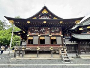 秩父神社拝殿右面