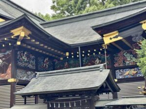 秩父神社幣殿右面